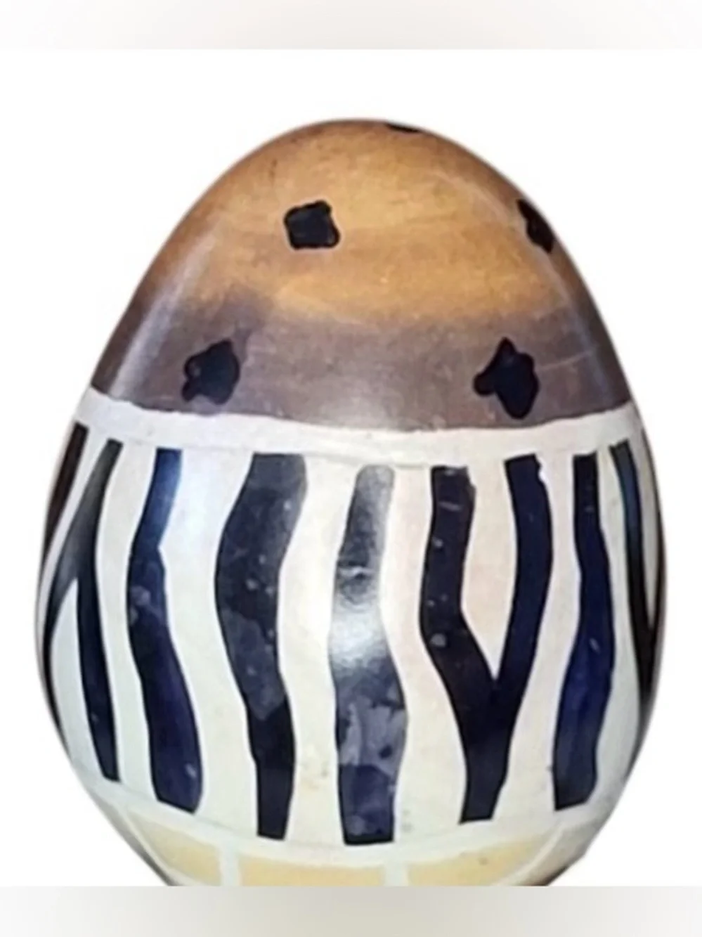 KENYA Stone/Marble Artisan Carved, Polished & Painted by hand…beautiful!